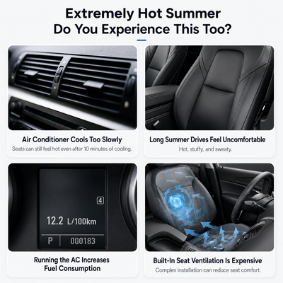 TurboBreeze Seat Fan