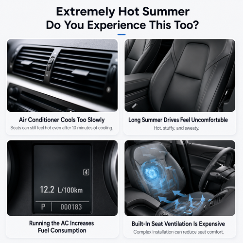 TurboBreeze Seat Fan